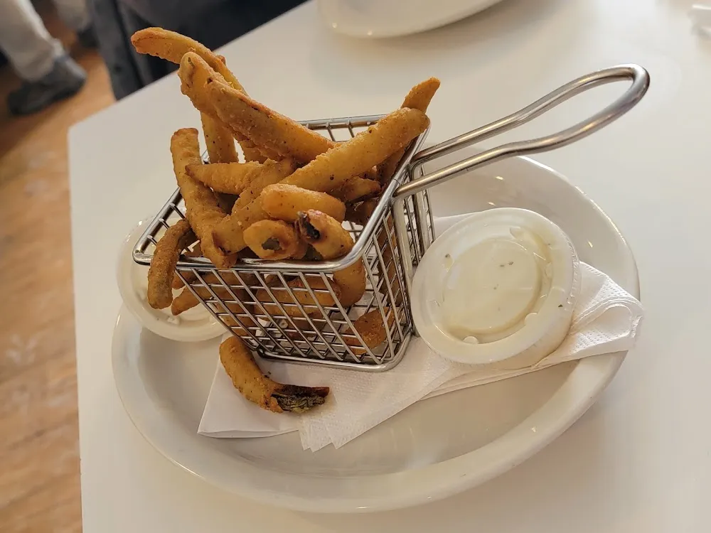 Onion Petals with Ranch Dressing